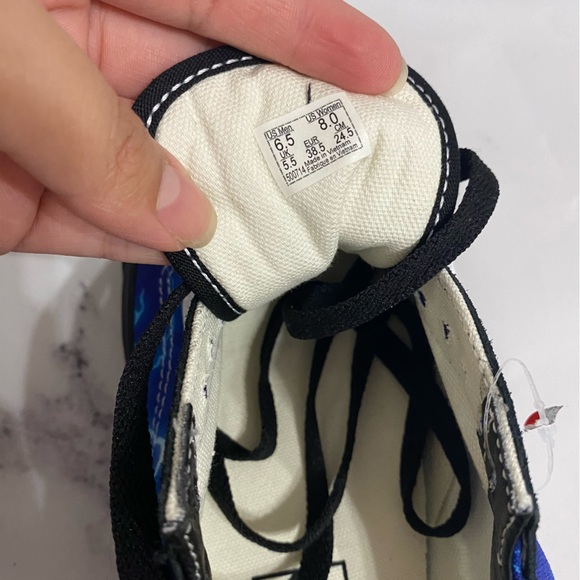 Vans Old Skool Skate Shoe Black/Lightning Unisex - Picture 8 of 8